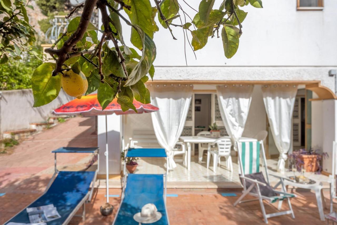 Casa In Villa A Mondello-700M Dal Mare Palermo Eksteriør bilde